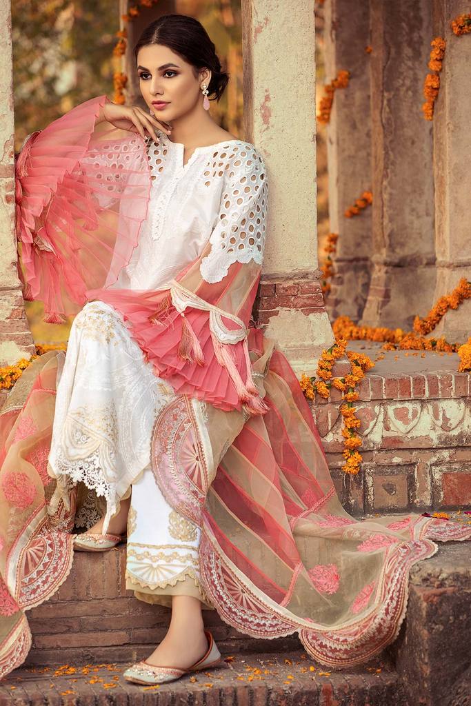 Dazed Delight ELS-01 | Charizma | Signature | Unstitched Embroidered Lawn | Chapter 01