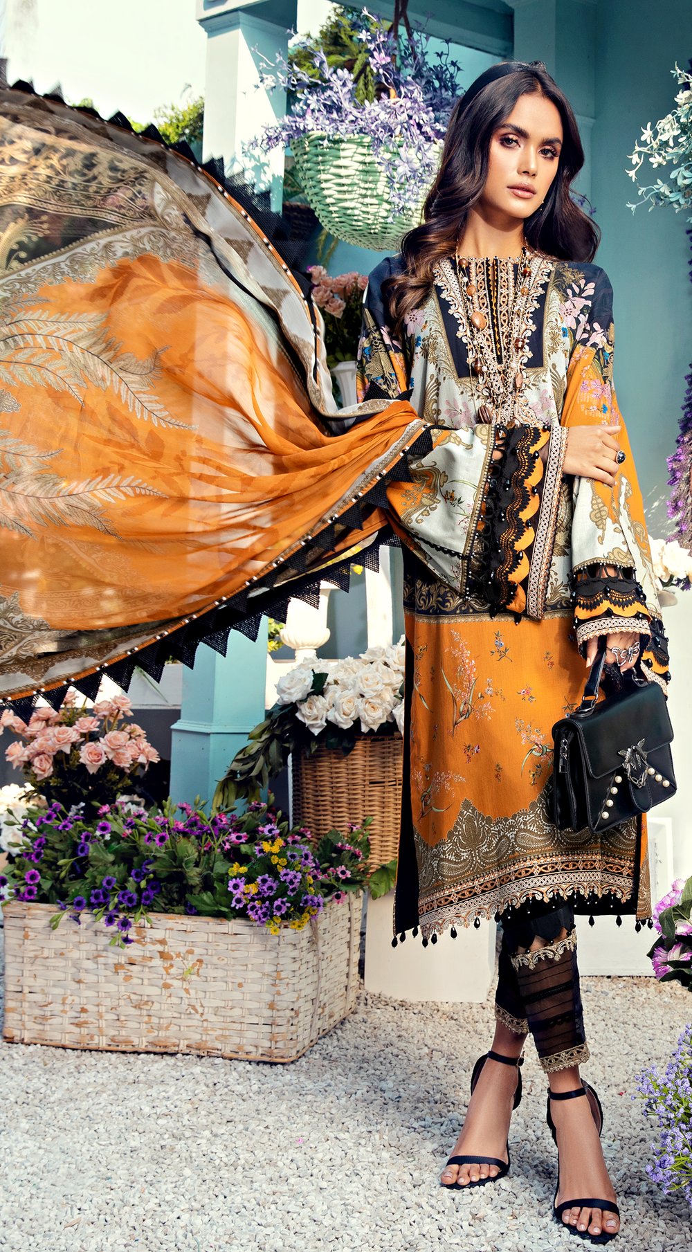 Lisa - VL21-01-A | Anaya Viva Lawn 2021
