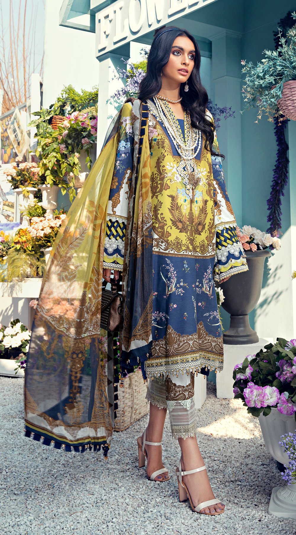 Tanya - VL21-01-B | Anaya Viva Lawn 2021