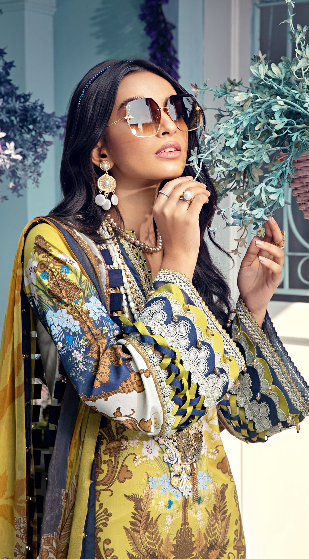 Tanya - VL21-01-B | Anaya Viva Lawn 2021