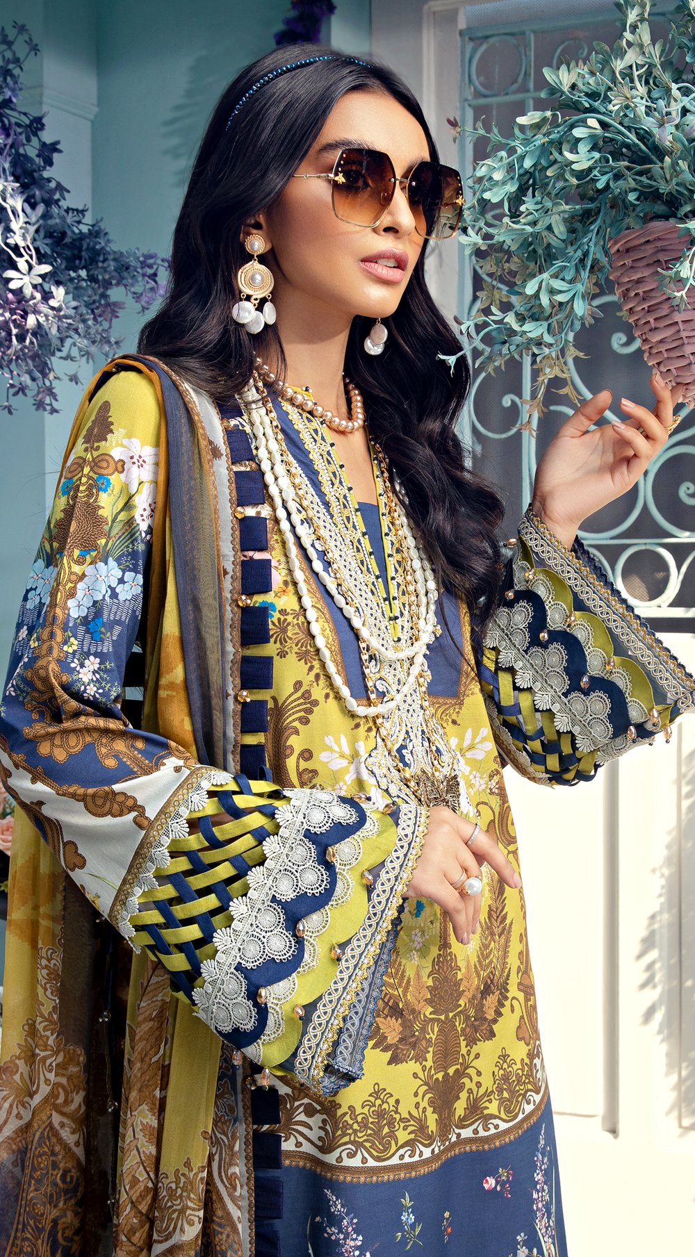 Tanya - VL21-01-B | Anaya Viva Lawn 2021