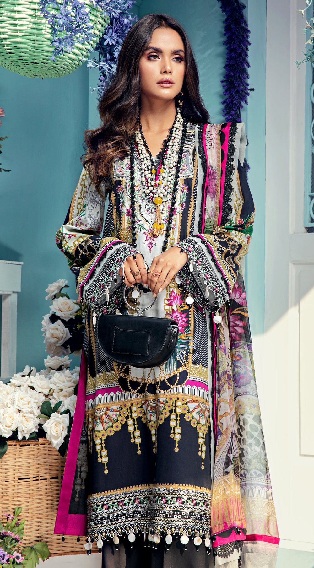 Maria - VL21-02-A | Anaya Viva Lawn 2021
