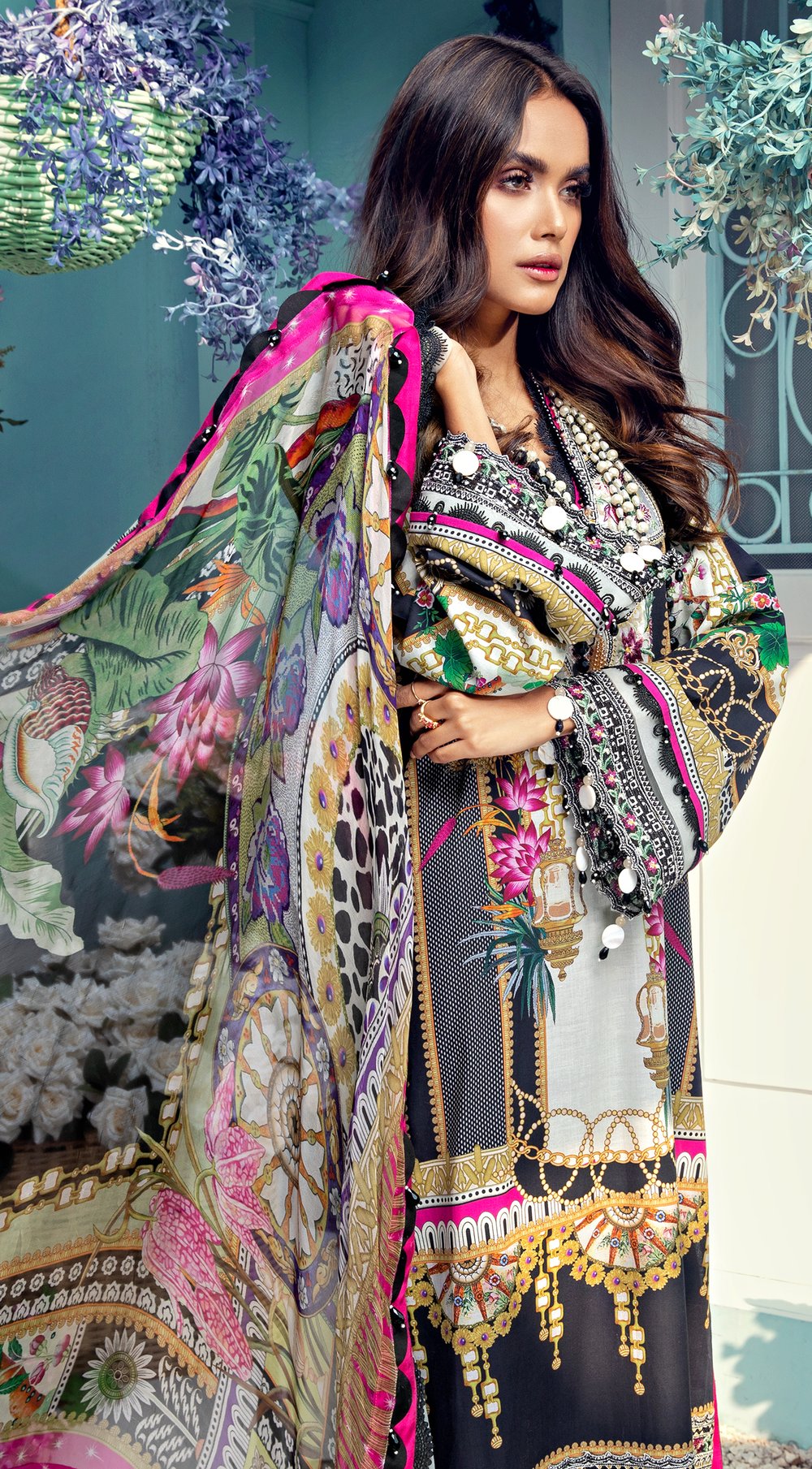 Maria - VL21-02-A | Anaya Viva Lawn 2021