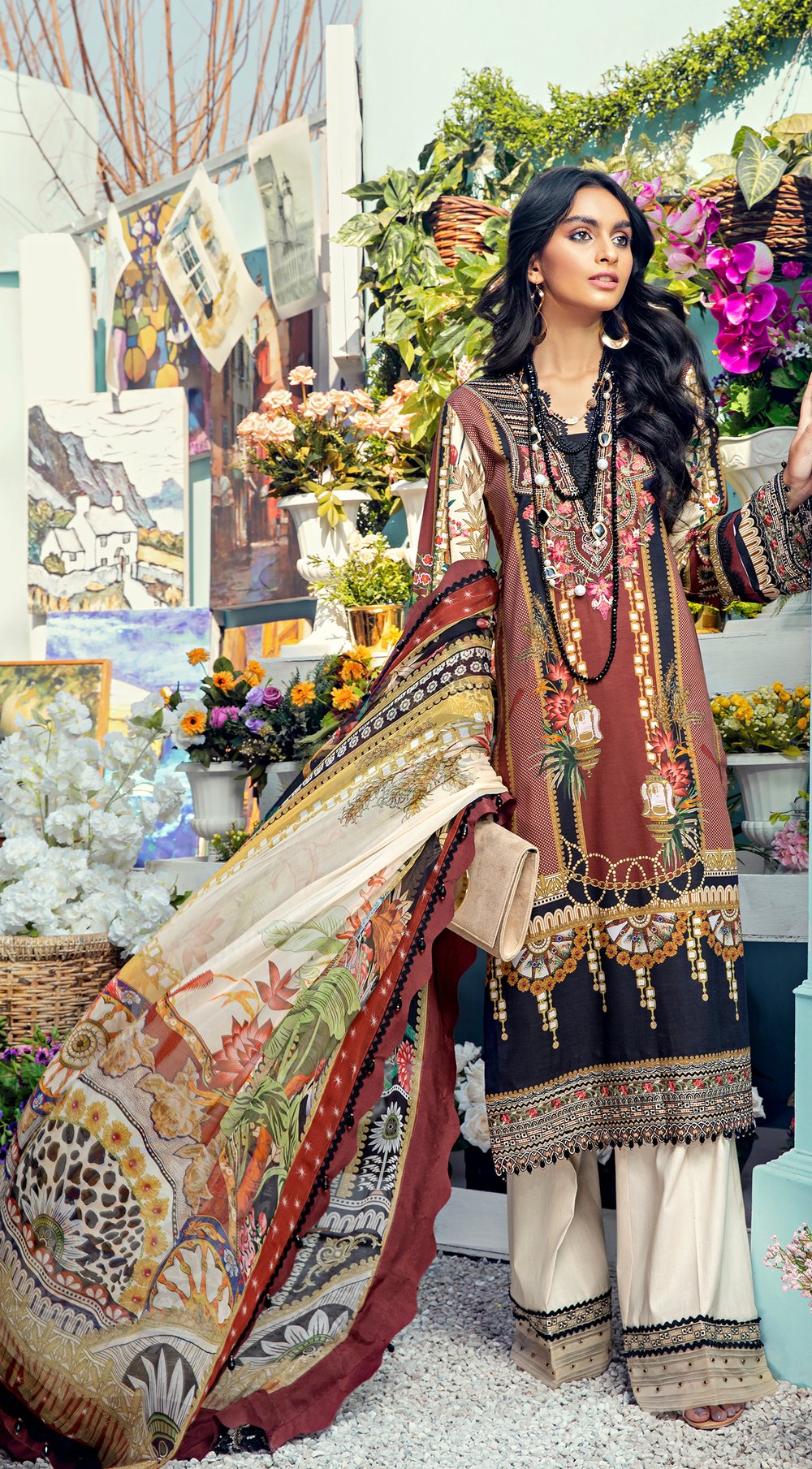 Liana- VL21-02-B | Anaya Viva Lawn 2021