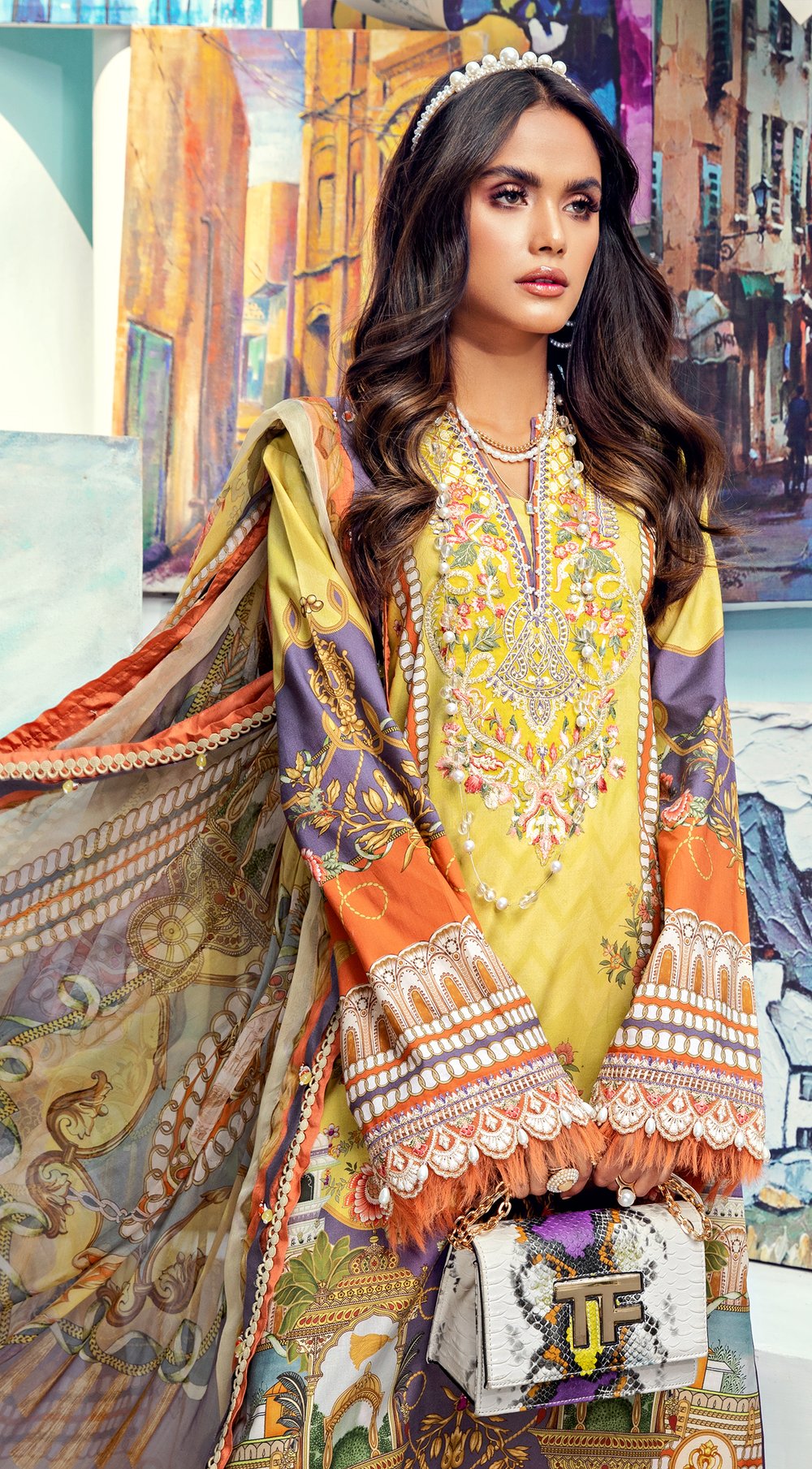Jessica- VL21-03-A | Anaya Viva Lawn 2021