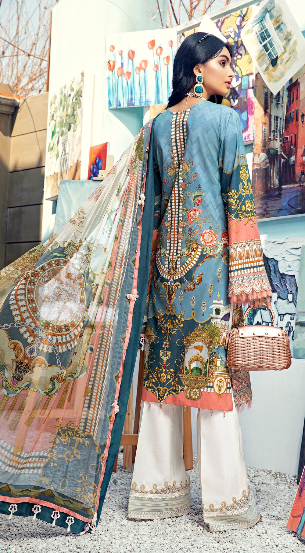 Nora - VL21-03-B | Anaya Viva Lawn 2021