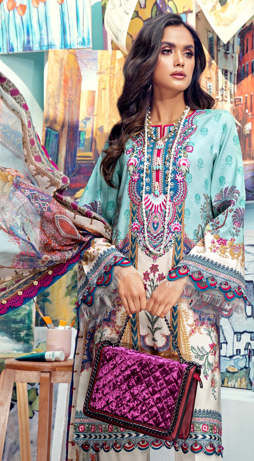 Alice - VL21-04-A | Anaya Viva Lawn 2021