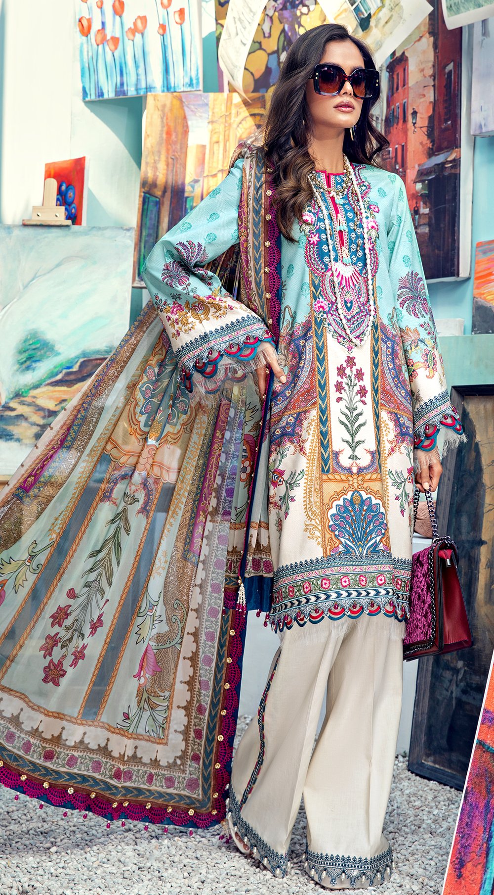Alice - VL21-04-A | Anaya Viva Lawn 2021