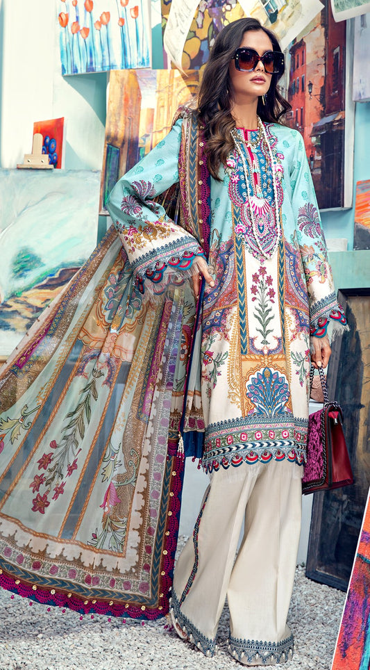 Alice  - VL21-04-A | Anaya Viva Lawn 2021