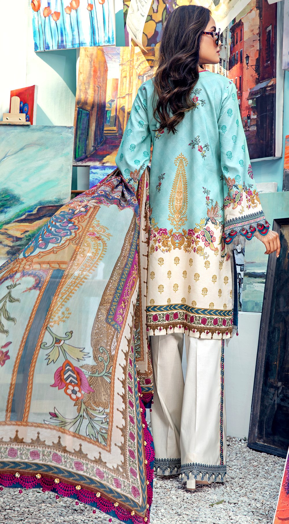 Alice  - VL21-04-A | Anaya Viva Lawn 2021
