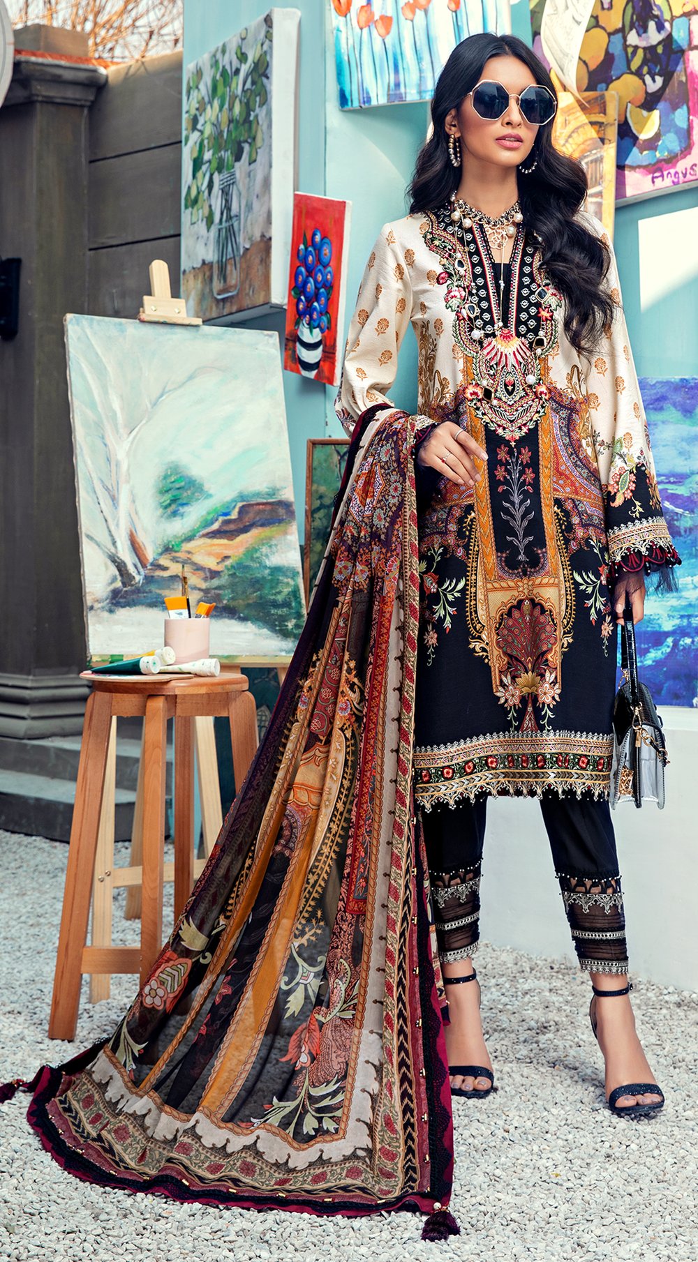 Aria - VL21-04-B | Anaya Viva Lawn 2021