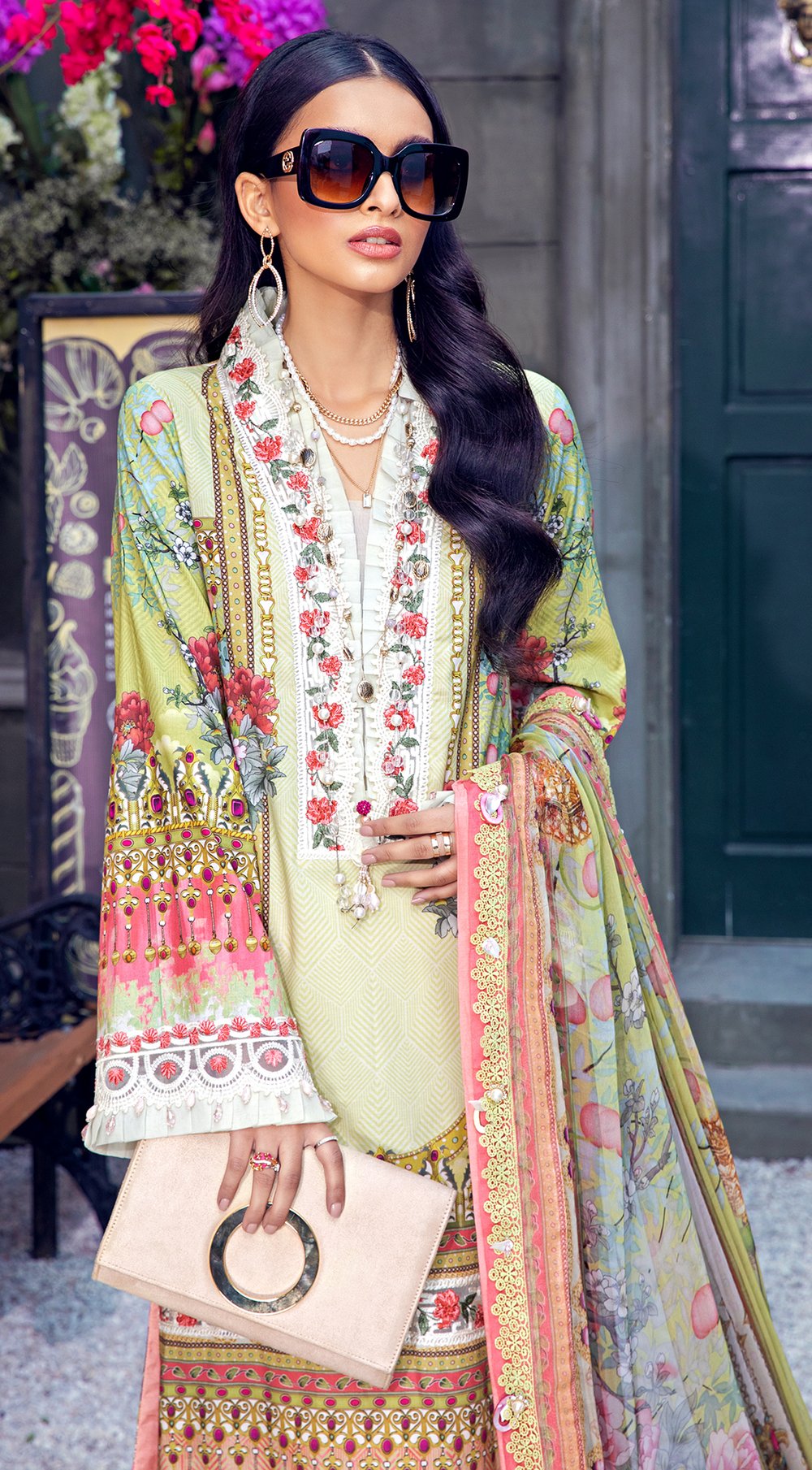 Flora - VL21-06-B | Anaya Viva Lawn 2021