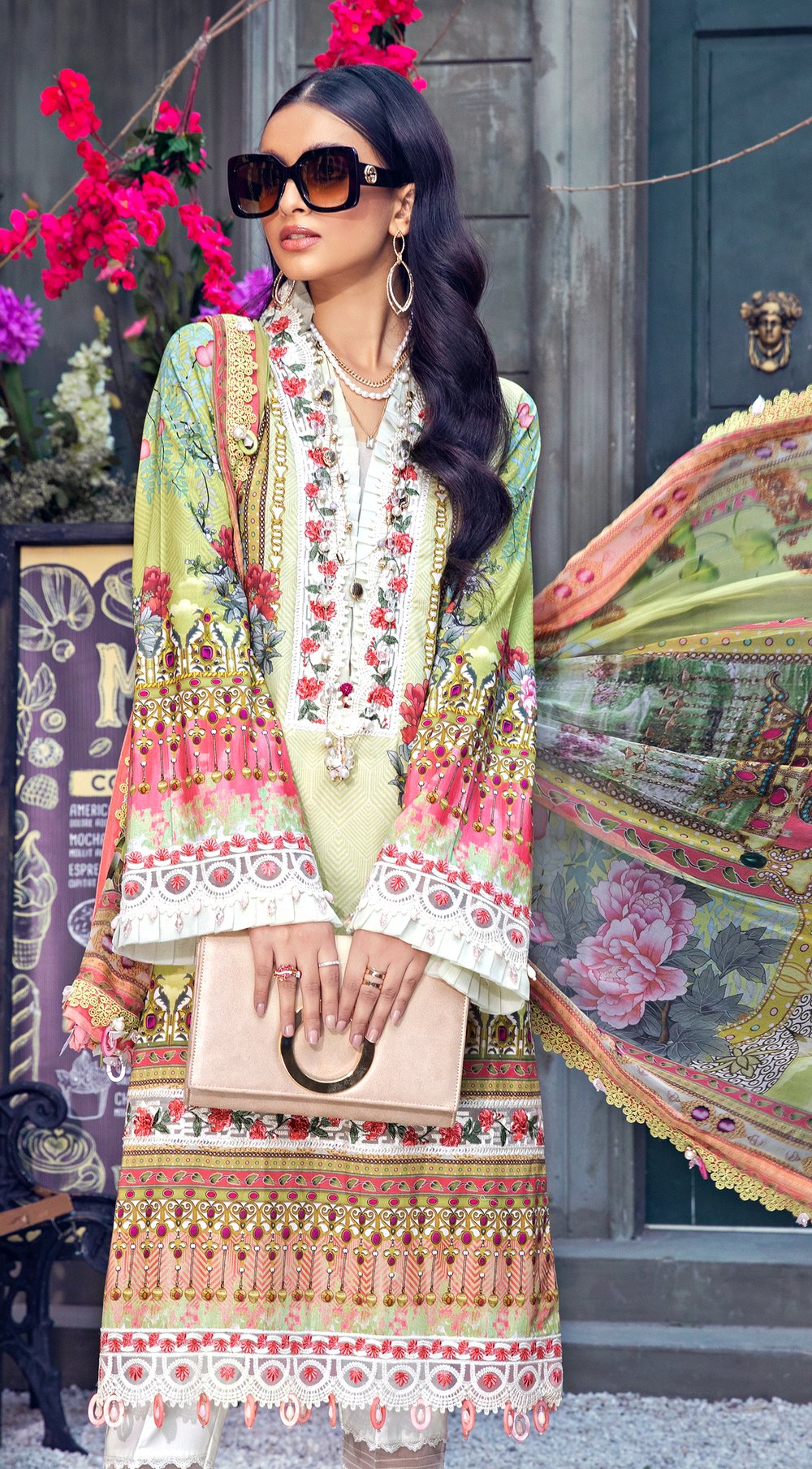Flora - VL21-06-B | Anaya Viva Lawn 2021