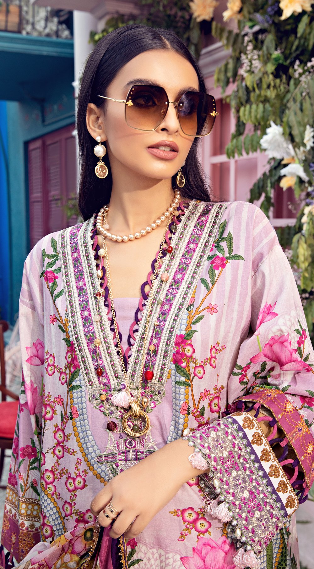 Leena - VL21-08-B | Anaya Viva Lawn 2021