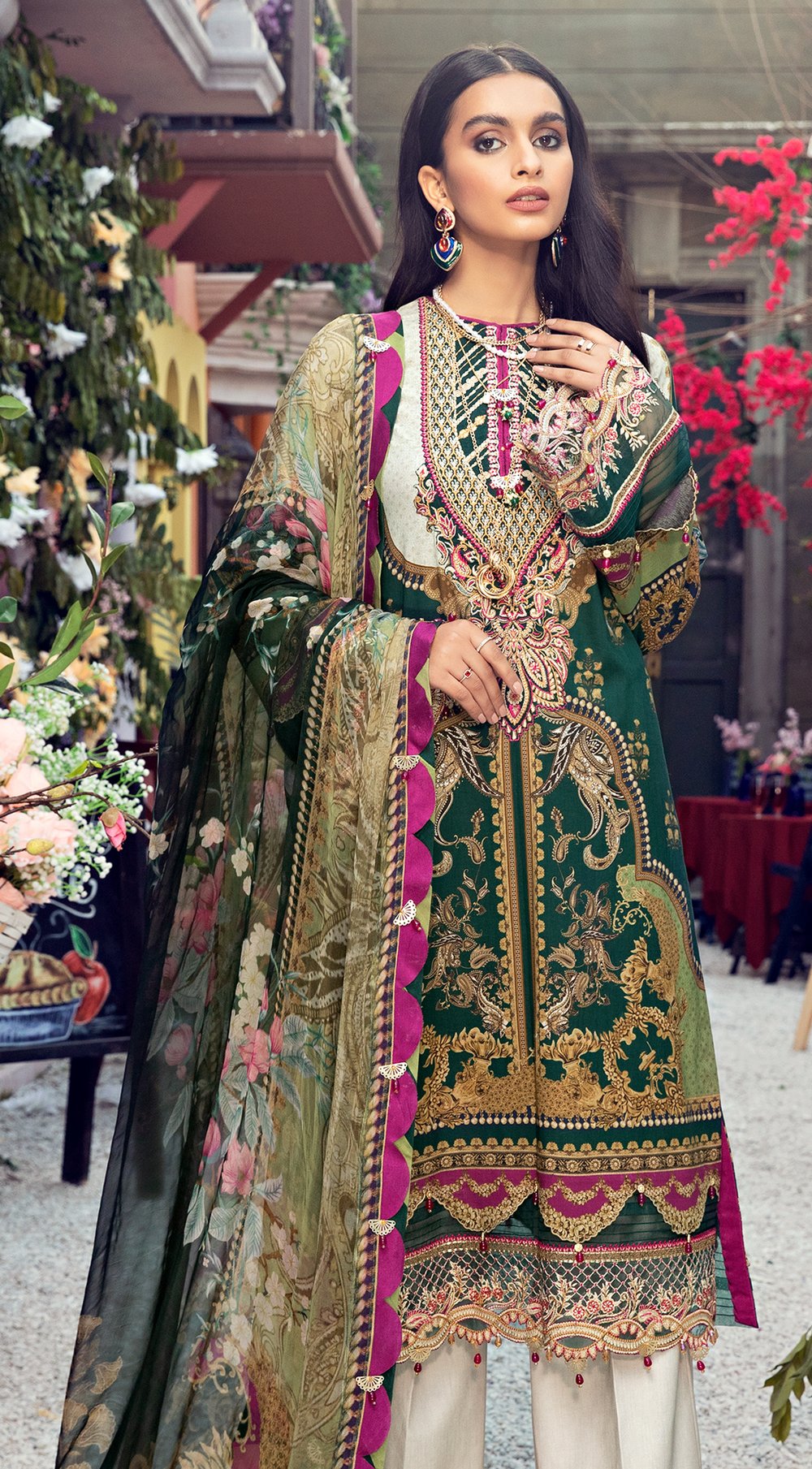 Linda - VL21-09-B| Anaya Viva Lawn 2021