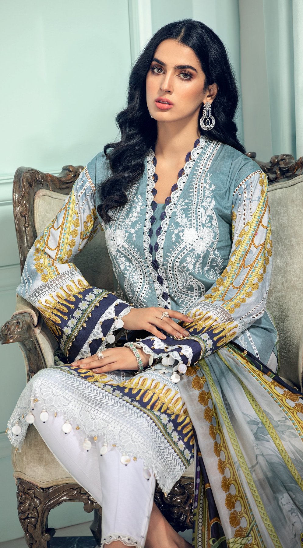 ALLESANDRA | ANAYA by Kiran Chaudhry | L'Amour de vie | Lawn Collection