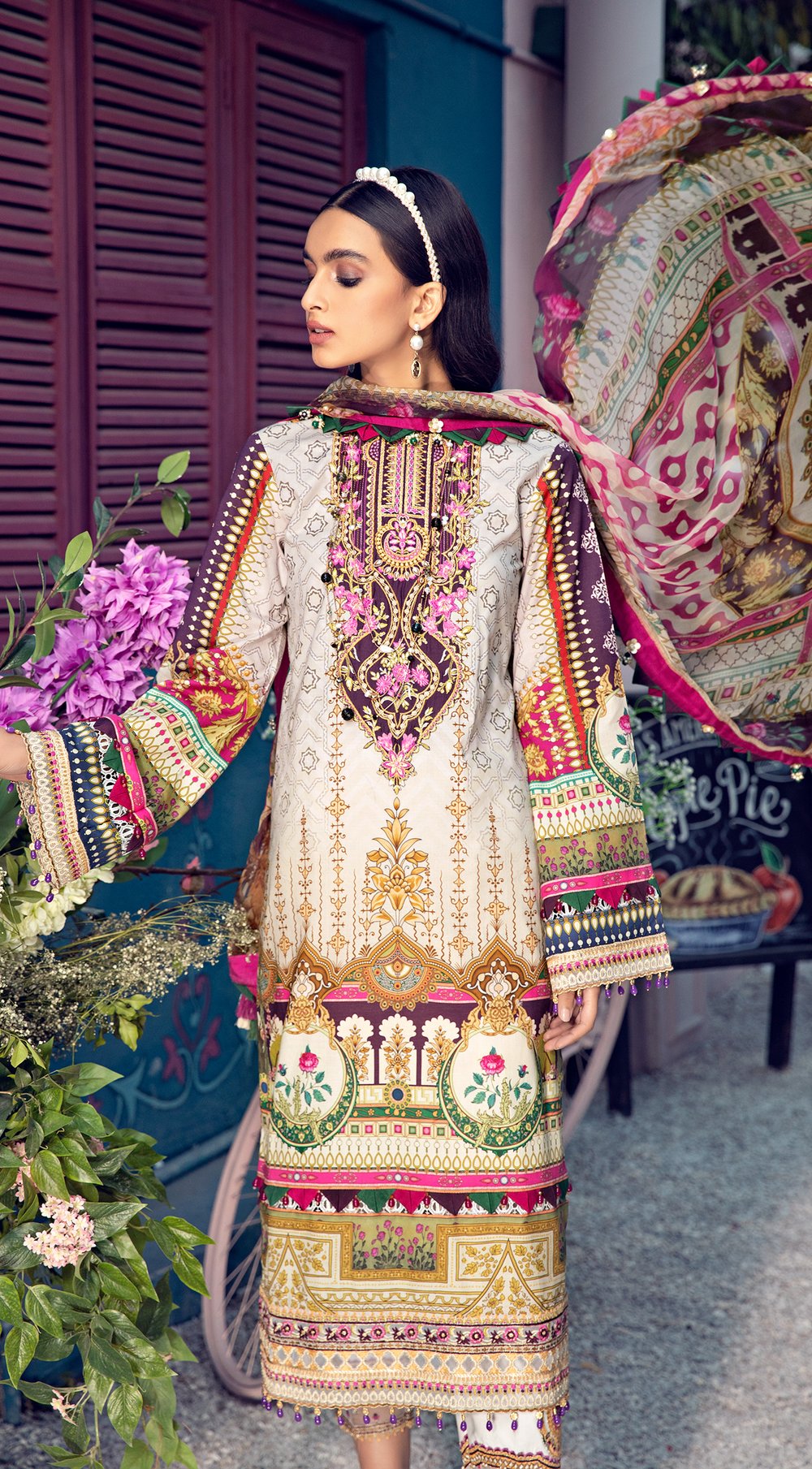 Delila - VL21-10-A| Anaya Viva Lawn 2021