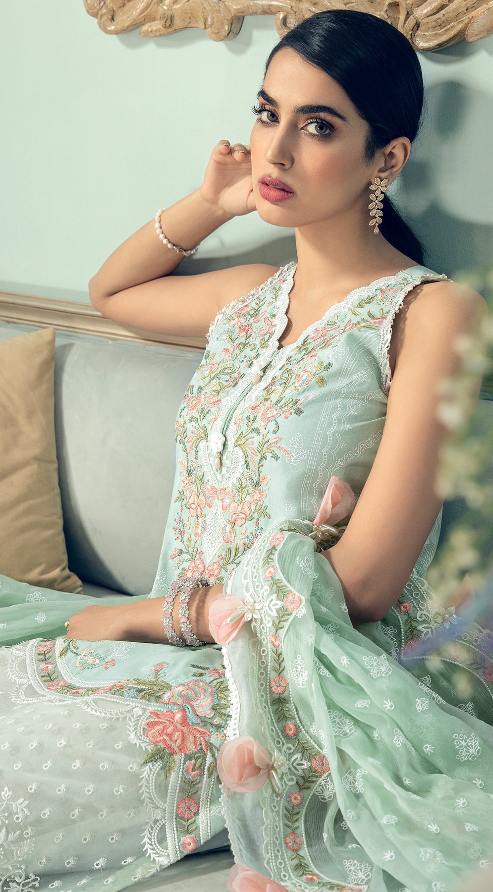 LANA | ANAYA by Kiran Chaudhry | L'Amour de vie | Lawn Collection