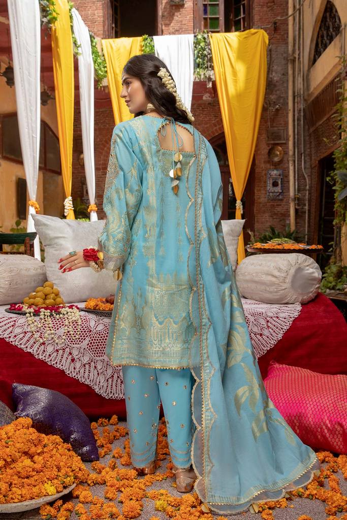 CJ-03 | Charizma | Signature | Cambric Embroidered Jaquard Collection with Dupatta | Vol. 1