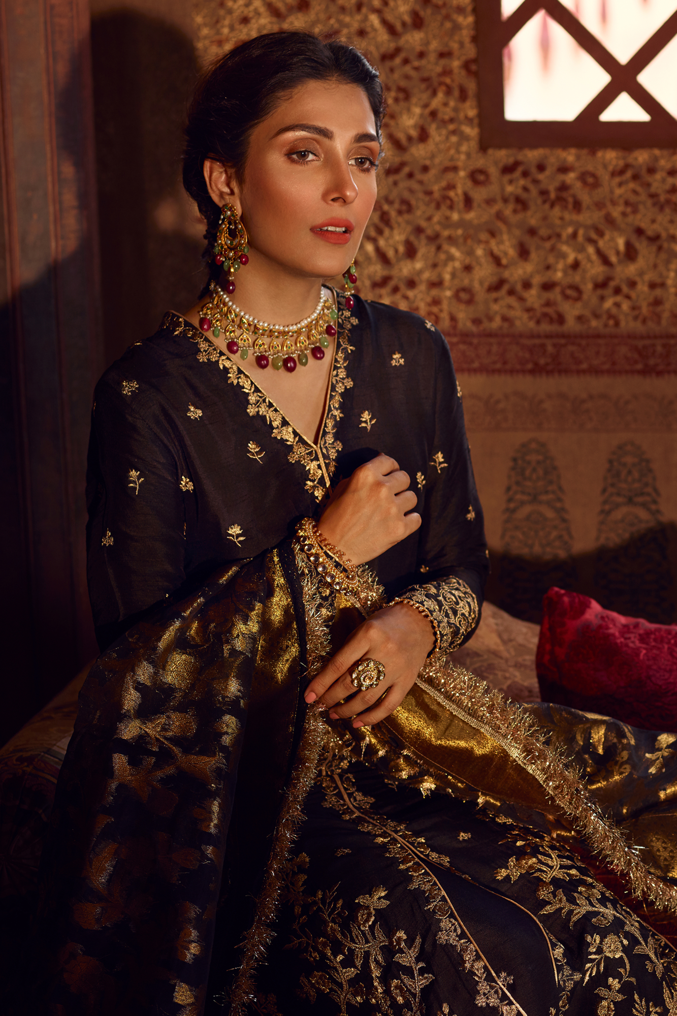 Ziya QF - 07 (Qalamkar Raiza Wedding Collection)