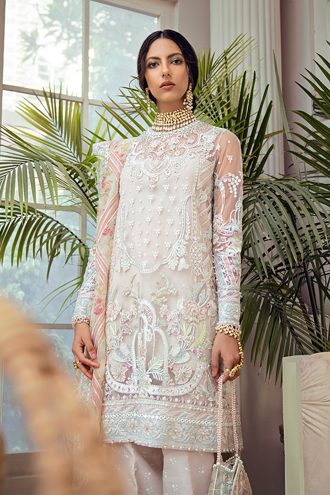 Roseate (Unsticthed) | Suffuse by Sana Yasir | Freesia Luxury Edition