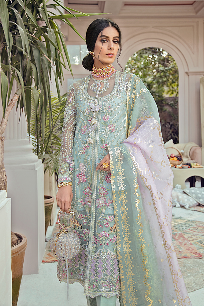 Zeb (Unsticthed) | Suffuse by Sana Yasir | Freesia Luxury Edition