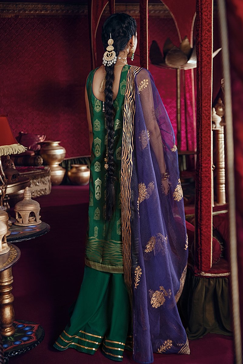 Mohr-e-Virag-A | Cross Stitch | Razia Sultan | Unstitched Luxury Eid Collection'20