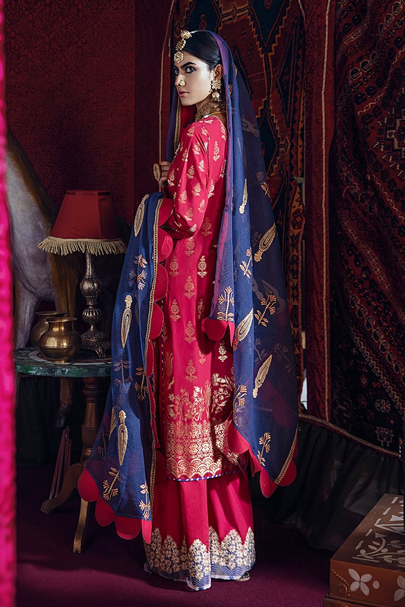 Baad-e-Chaman-A | Cross Stitch | Razia Sultan | Unstitched Luxury Eid Collection'20