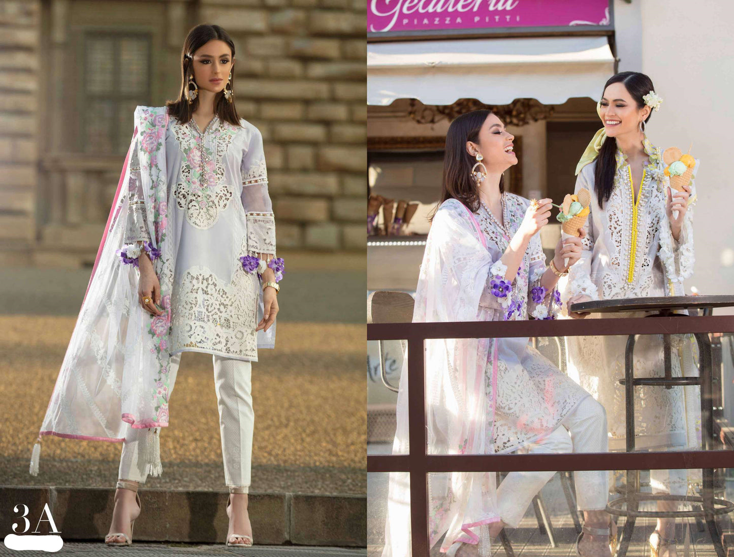 Argento 3-A (3Pc) Sana Safinaz Luxury Lawn