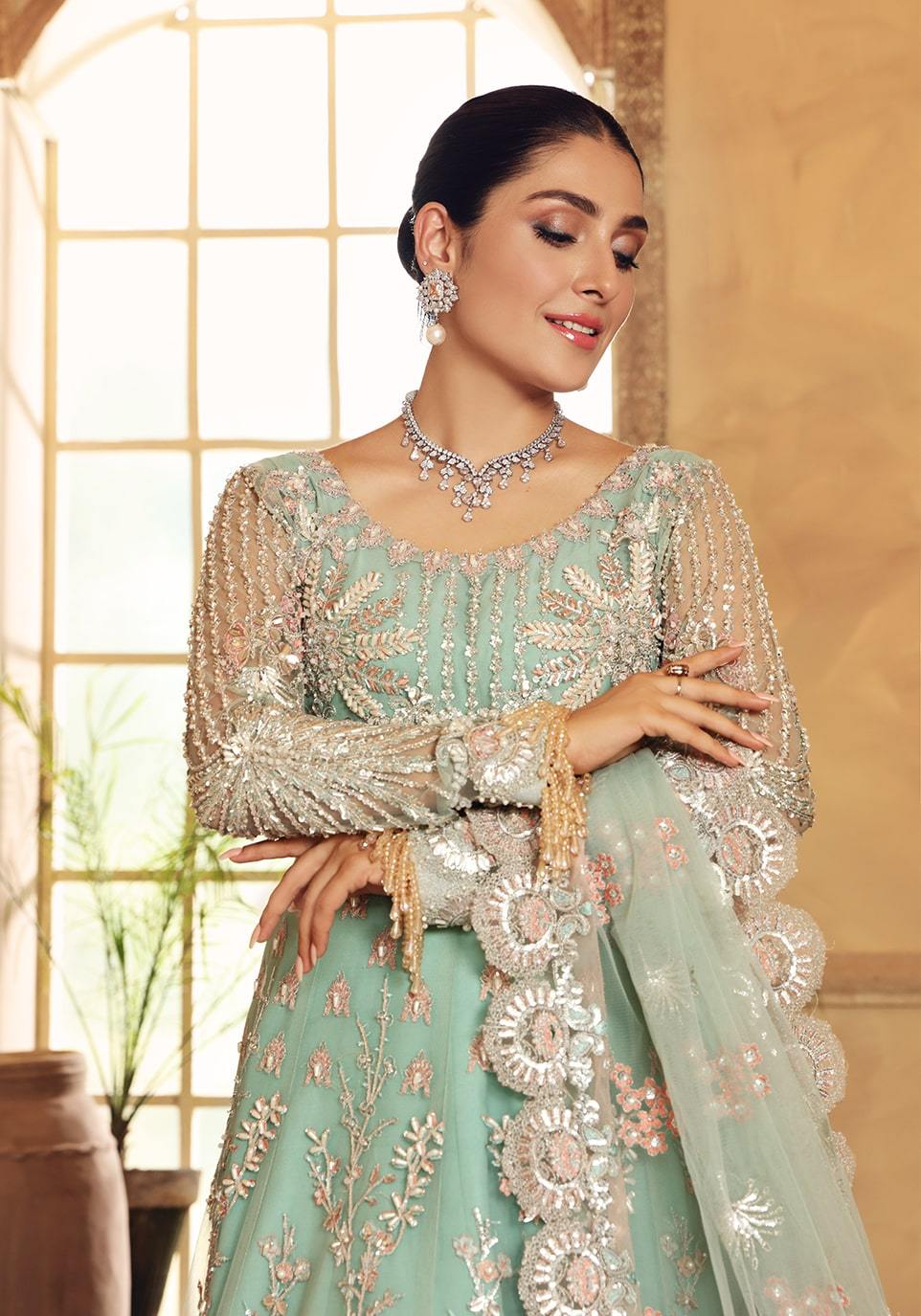 EBC-03 Aquamarine | Elaf | Bridal Collection 2021
