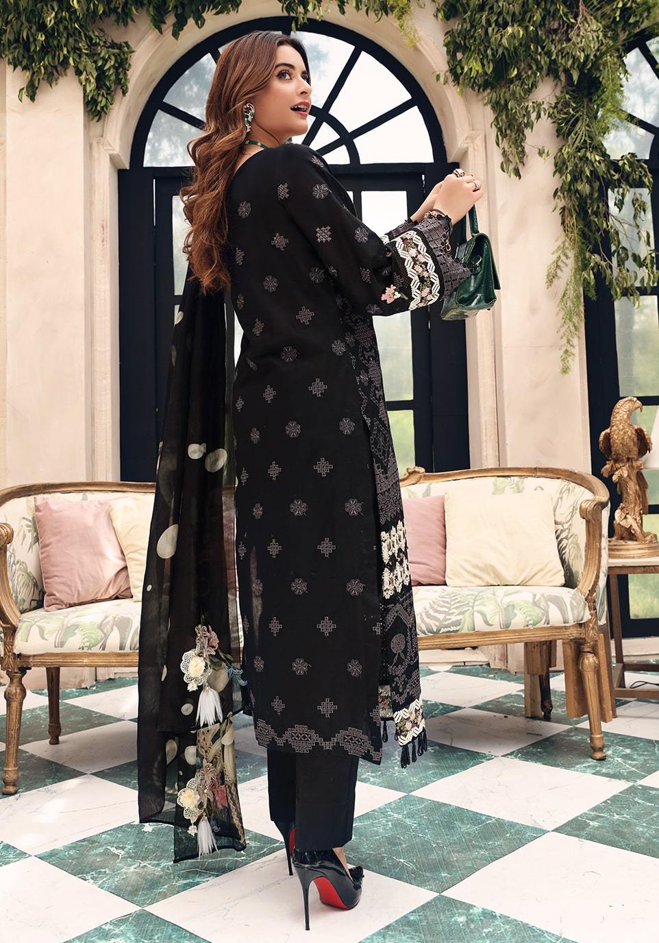 EPF- 1 A Twilight  | Elaf | Festive Chikankari 2021