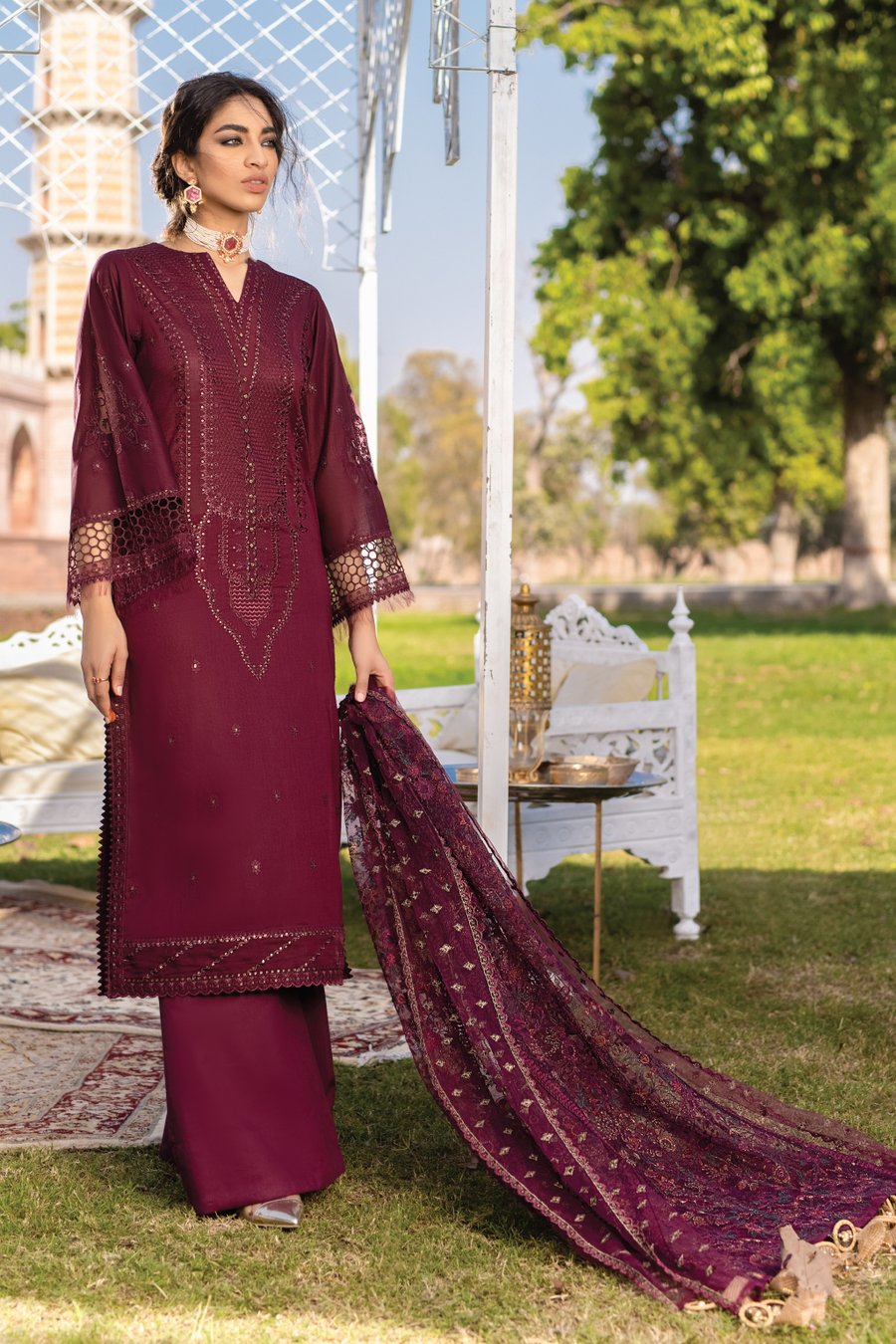 FL-06 AKSAM (3PC)| Iznik Festive Lawn Collection 2021
