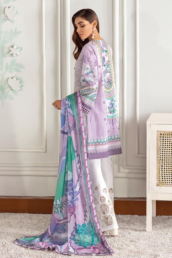 Wurud | Baroque | Fuchsia Lawn Collection | 2021