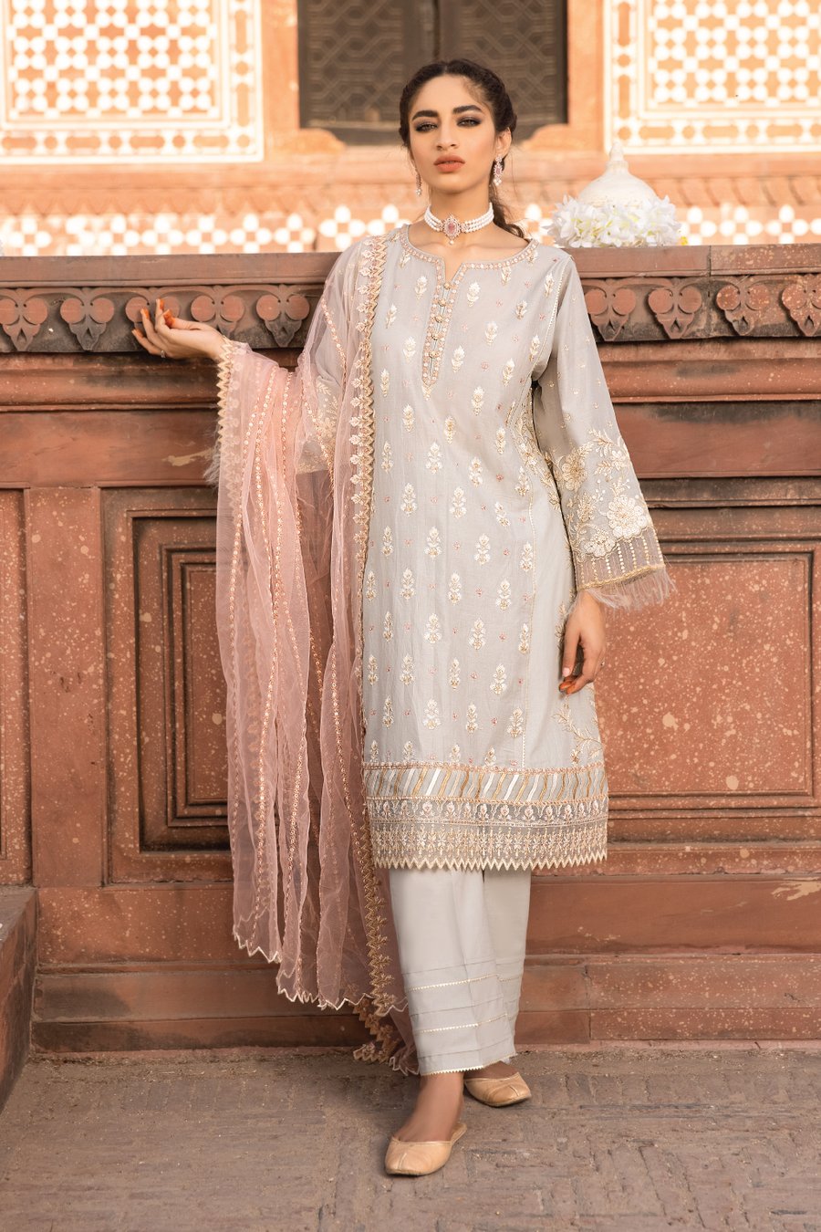 FL-10 TAGHIM (3PC) | Iznik Festive Lawn Collection 2021