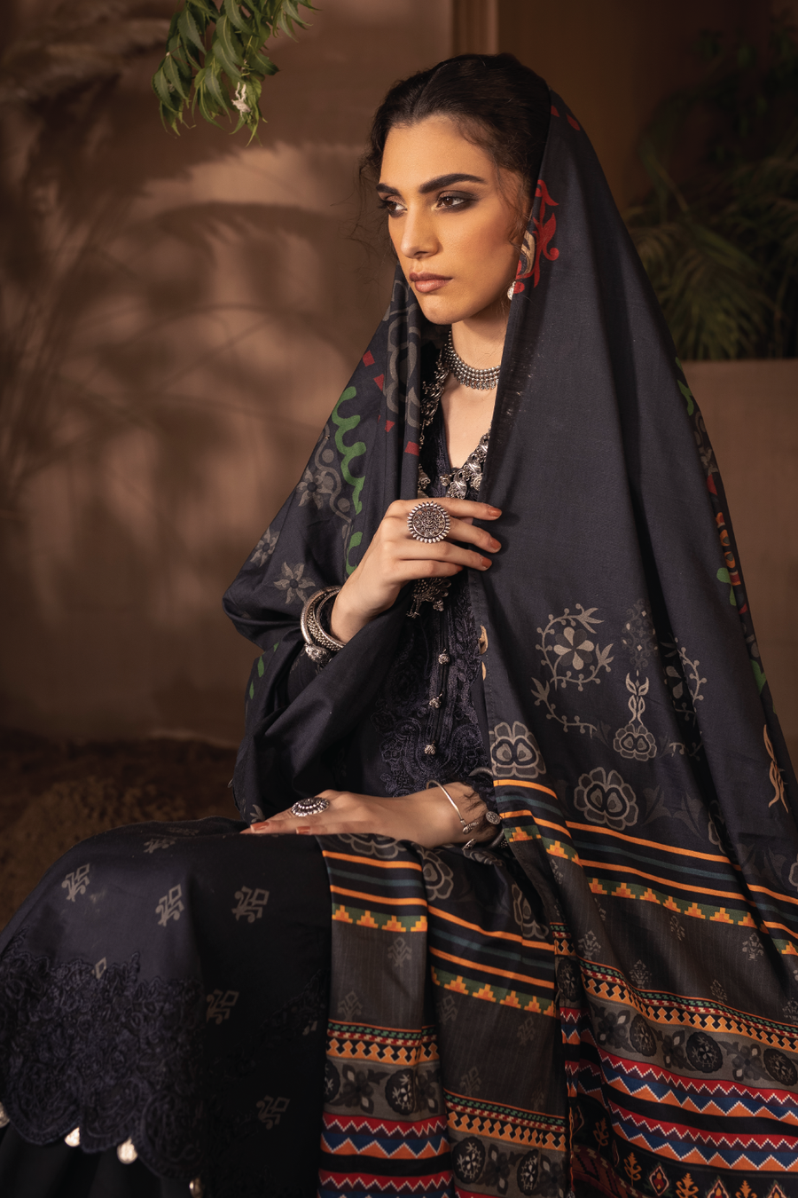 ILC-04 NAZM - 3PC | Iznik | Zarafshan Linen Collection 2021