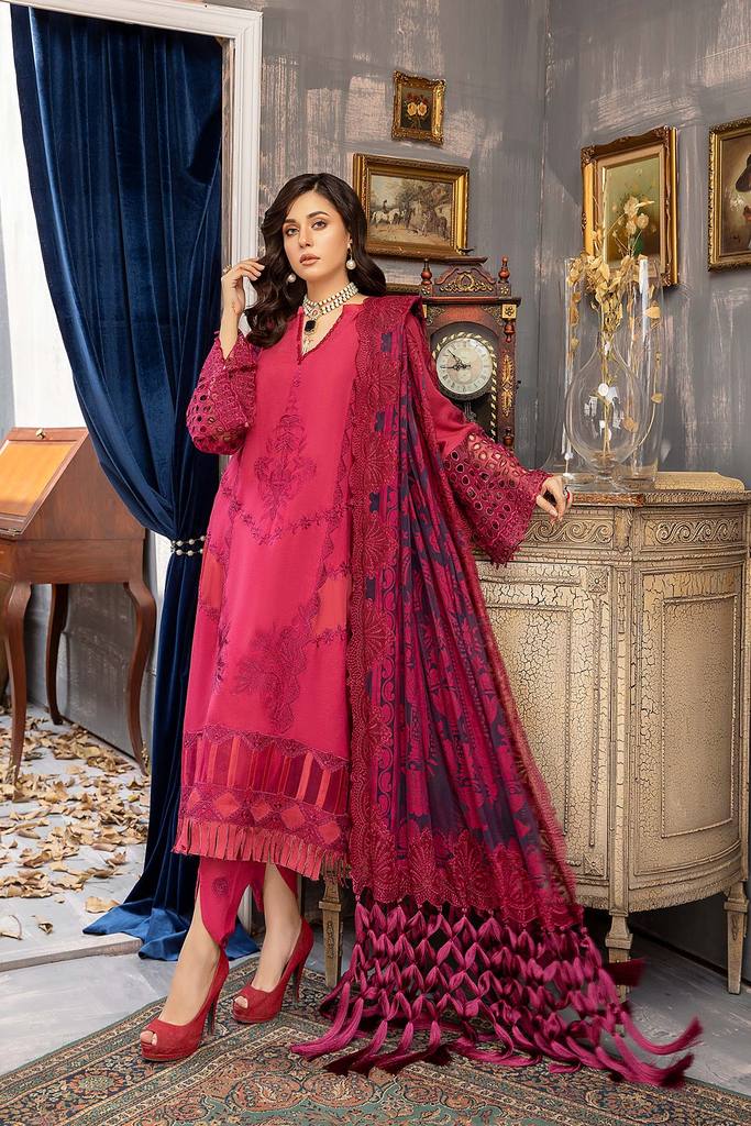 CKR-005 | Charizma | Unstitched Embroidered Viscose Karandi Collection'21