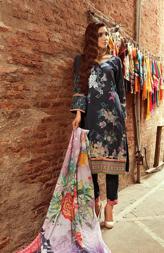 RNE20 - 03A | ALZOHAIB | Rung Embroidered Collection'20