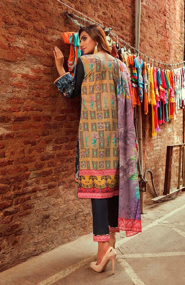 RNE20 - 03A | ALZOHAIB | Rung Embroidered Collection'20
