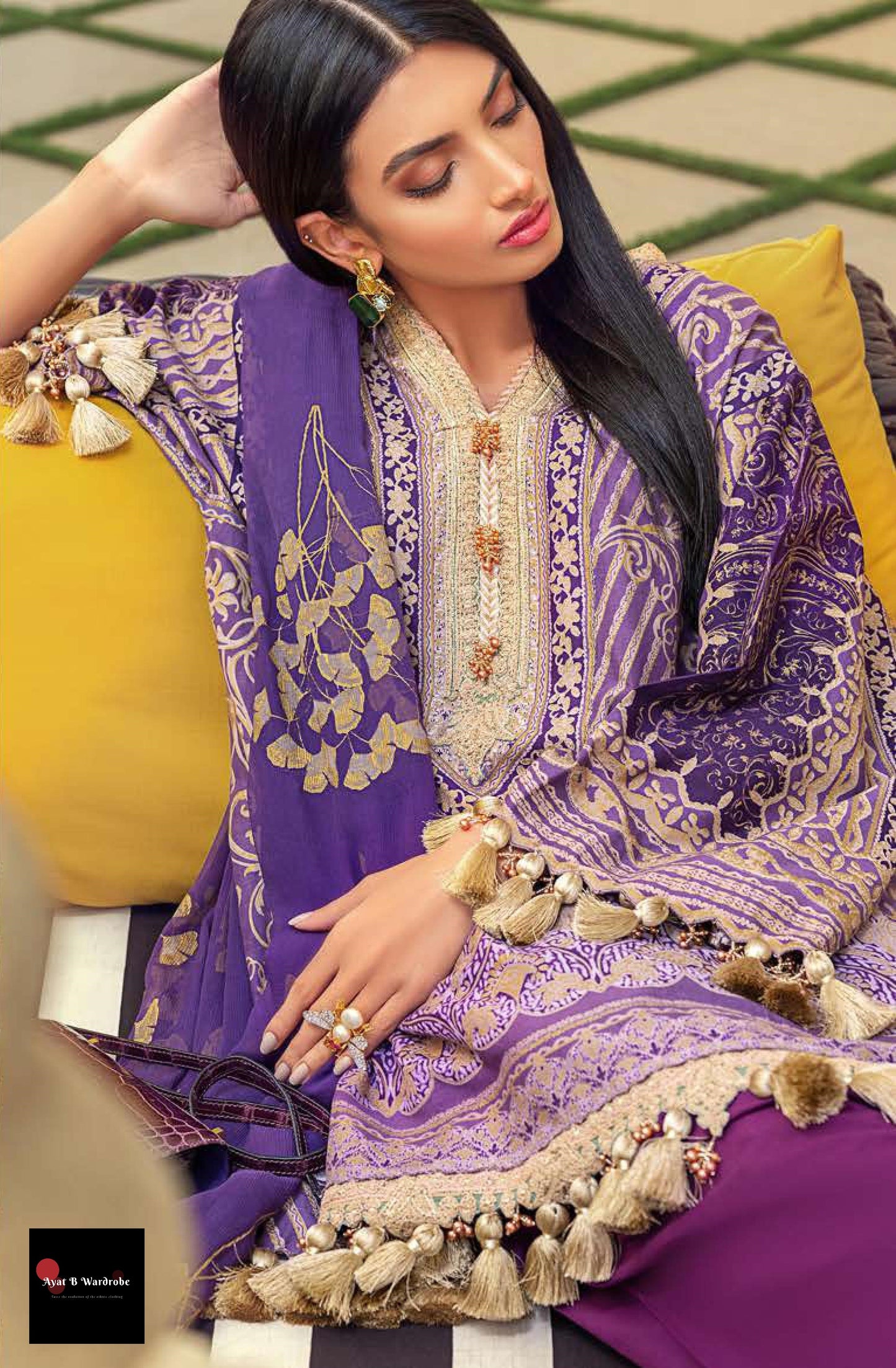 03 A (3 Pcs) | Sana Safinaz | Muzlin Spring/Summer Vol. 1 Collection 2020