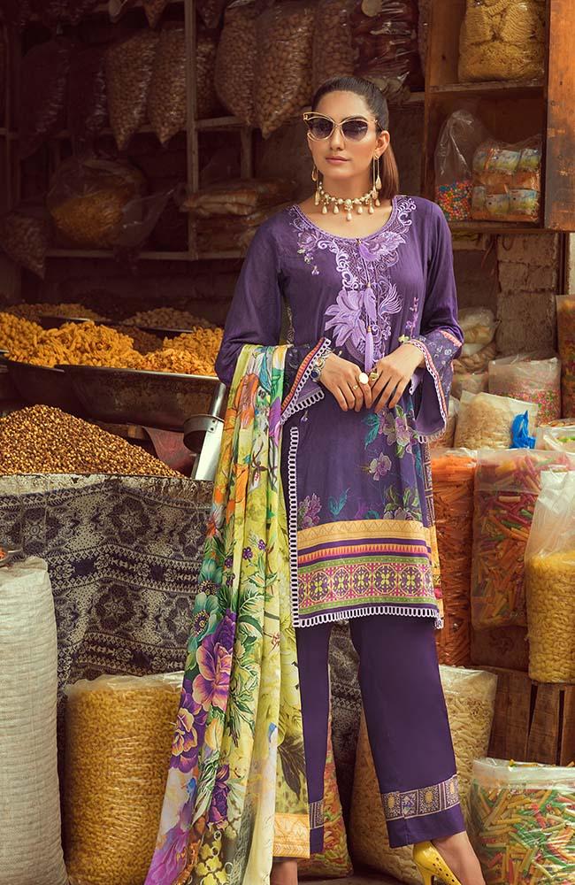 RNE20 - 03B | ALZOHAIB | Rung Embroidered Collection'20