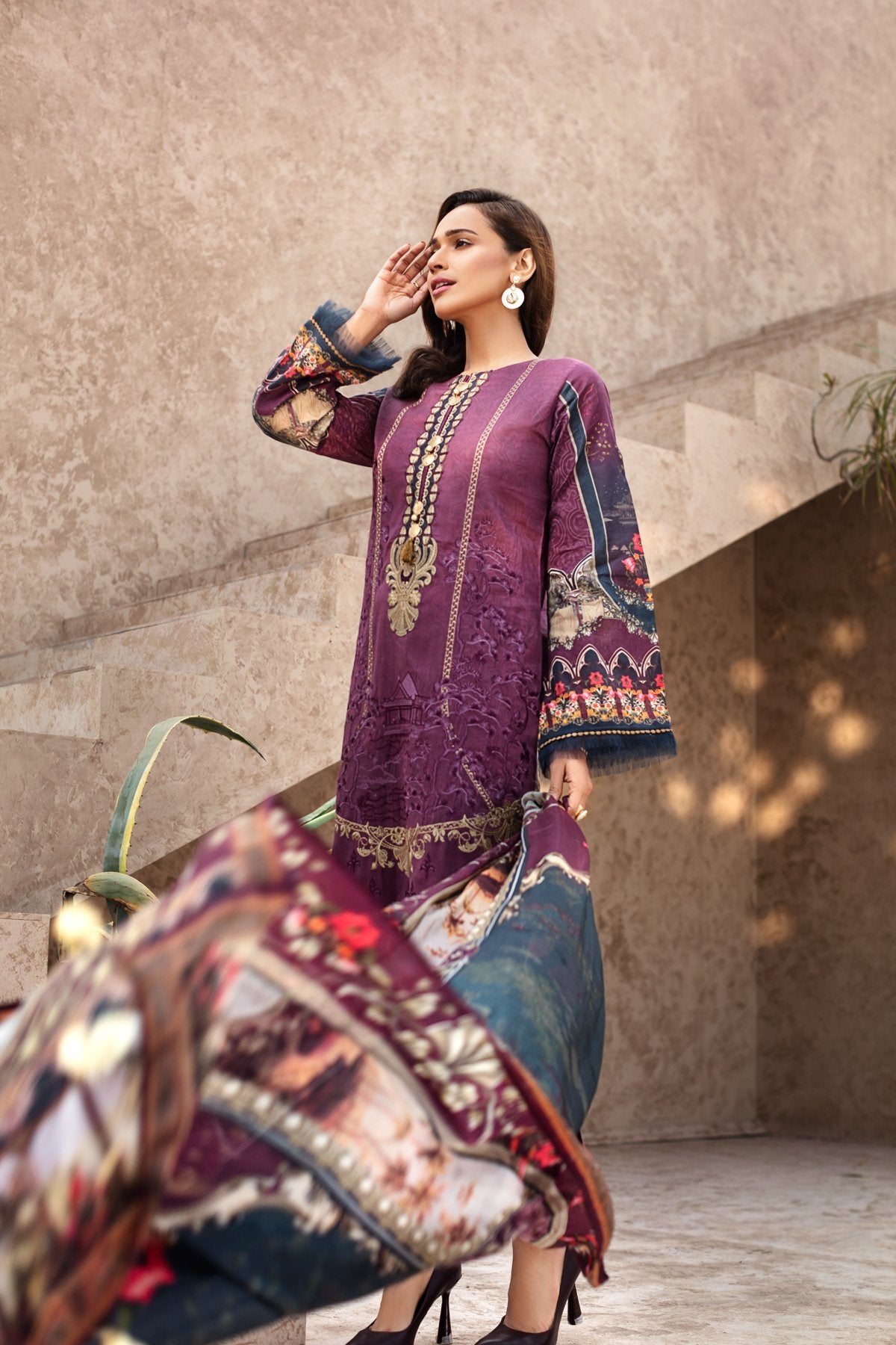 Ceri | Jazmin | Iris Lawn collection 2020