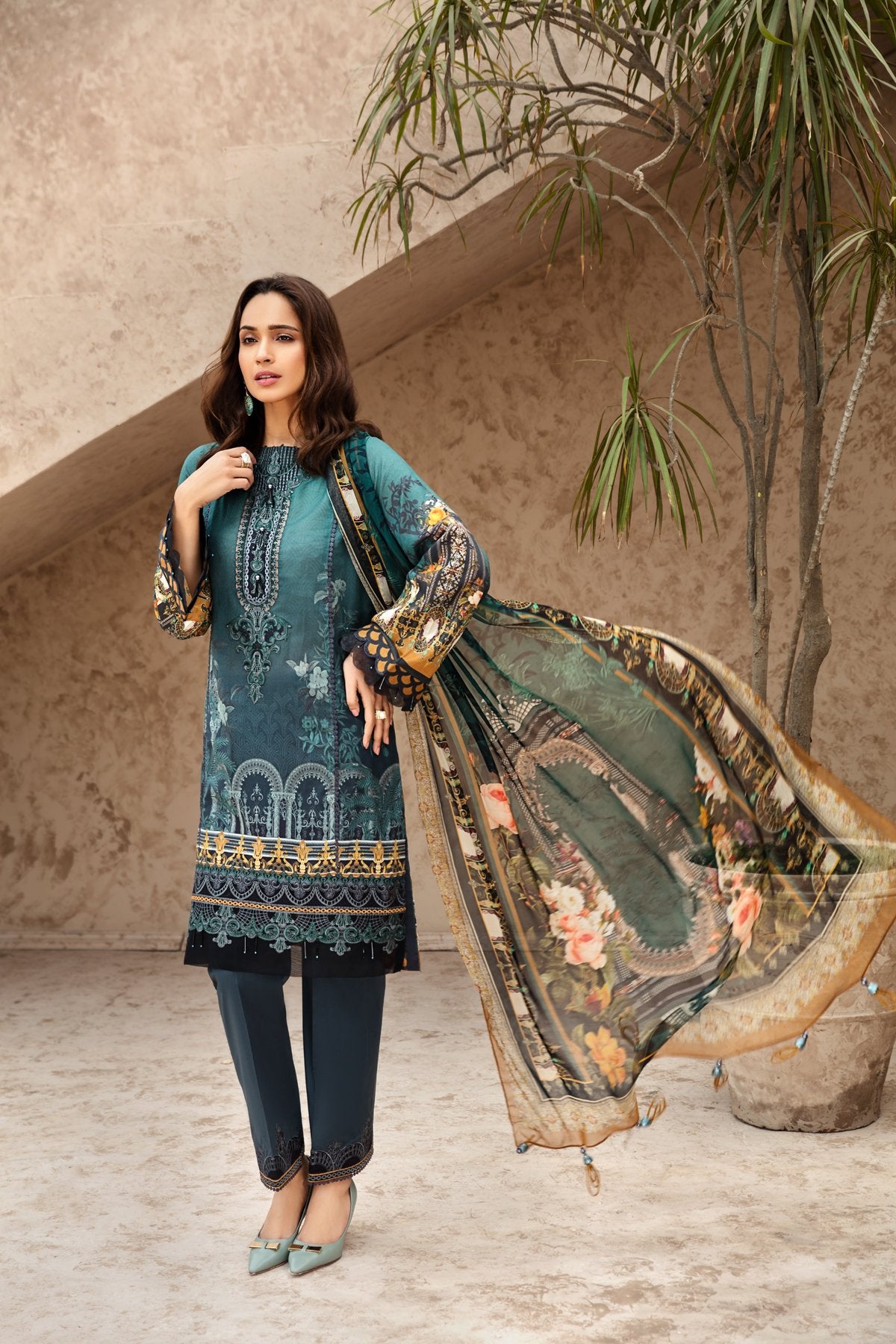 Sangaria | Jazmin | Iris Lawn collection 2020