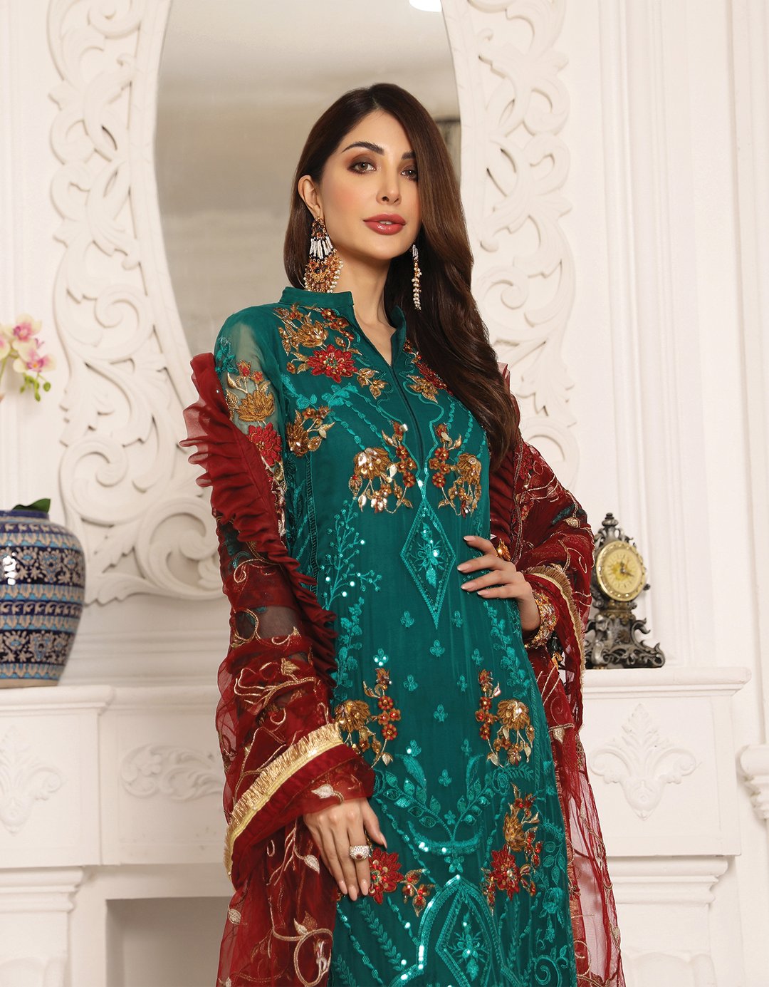 LR-03 | Emaan Adeel | Lamour Luxury Chiffon