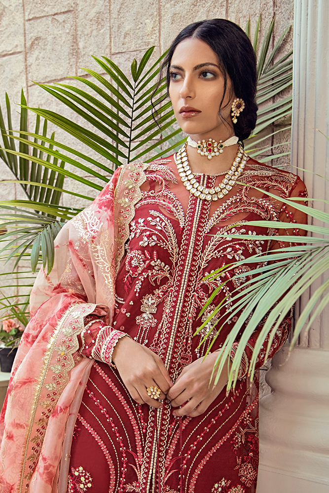 Amaryllis (Unsticthed) | Suffuse by Sana Yasir | Freesia Luxury Edition