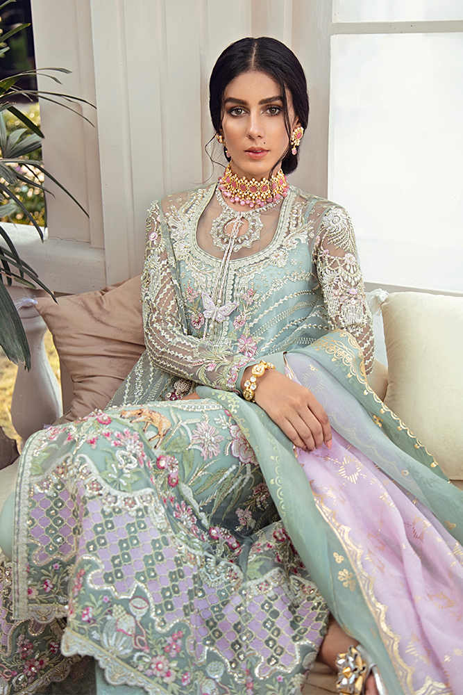Zeb (Unsticthed) | Suffuse by Sana Yasir | Freesia Luxury Edition