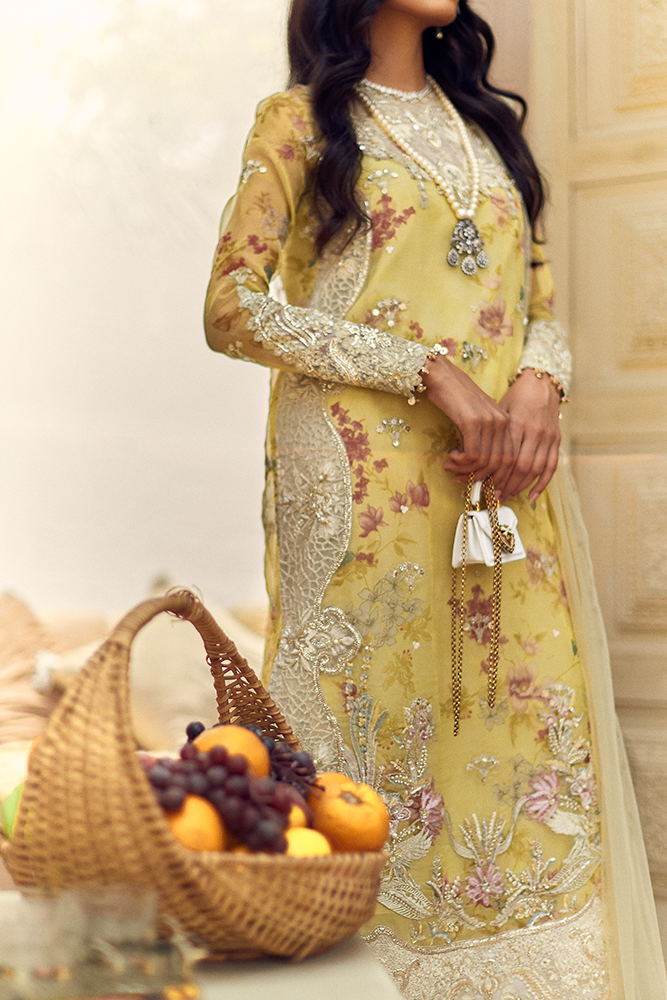 Meadows (Unsticthed) | Suffuse by Sana Yasir | Freesia Luxury Edition