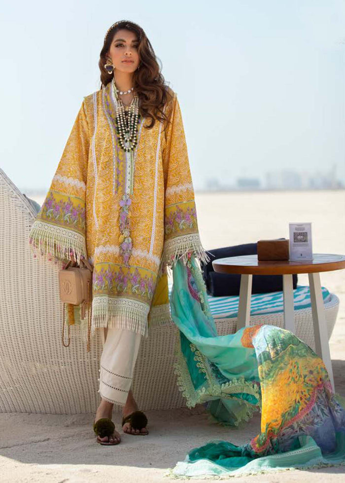 AMALFI SUN - FTA-03 | Farah Talib Aziz | ilo ilo Spring Summer Lawn 2022