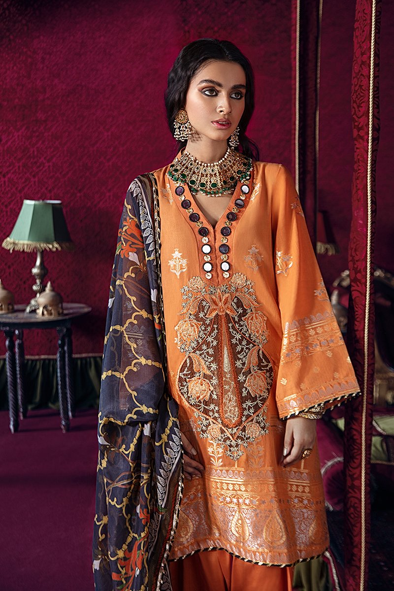 Sarae Herat-B | Cross Stitch | Razia Sultan | Unstitched Luxury Eid Collection'20