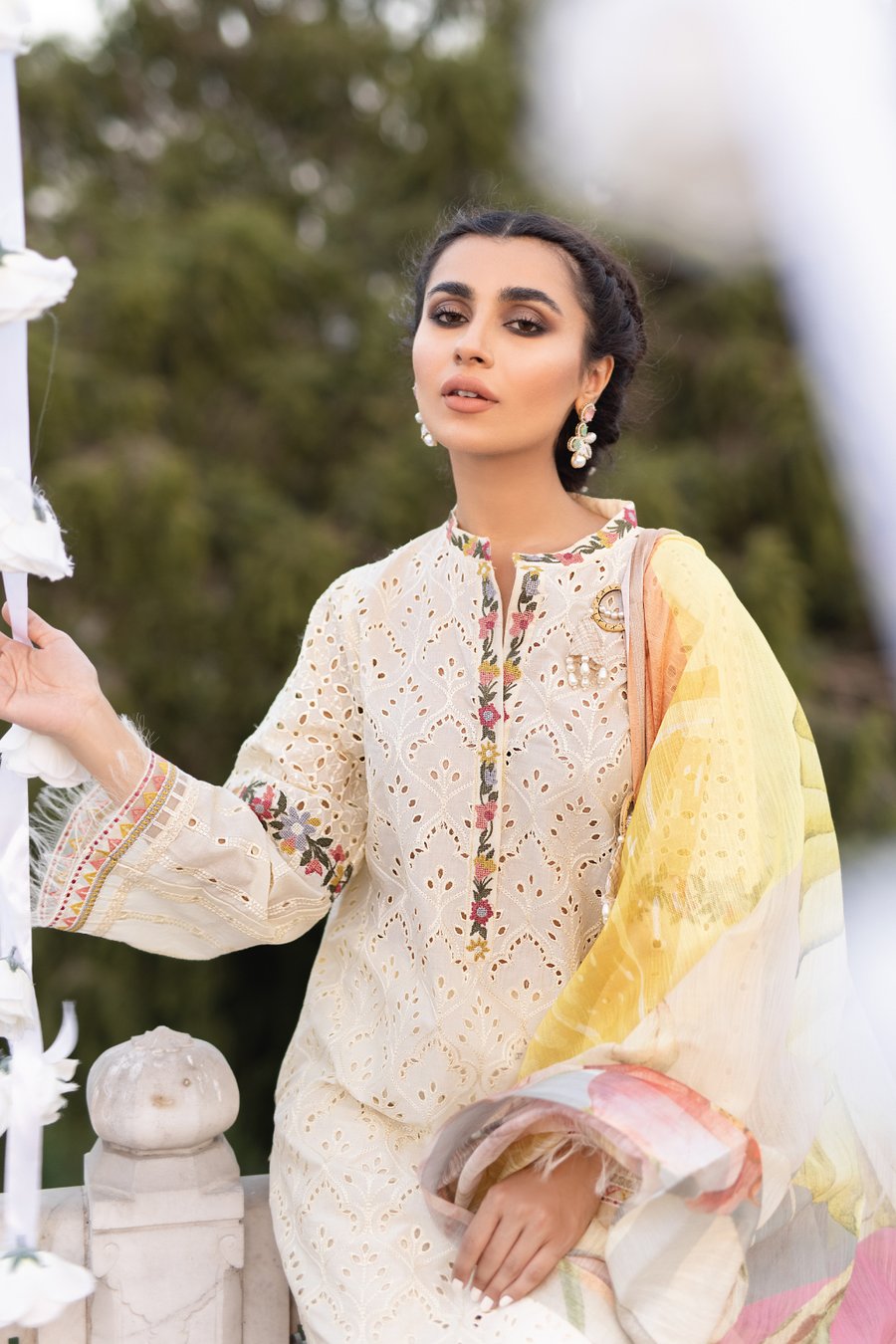 FL-07 SHIEAE (3PC) | Iznik Festive Lawn Collection 2021