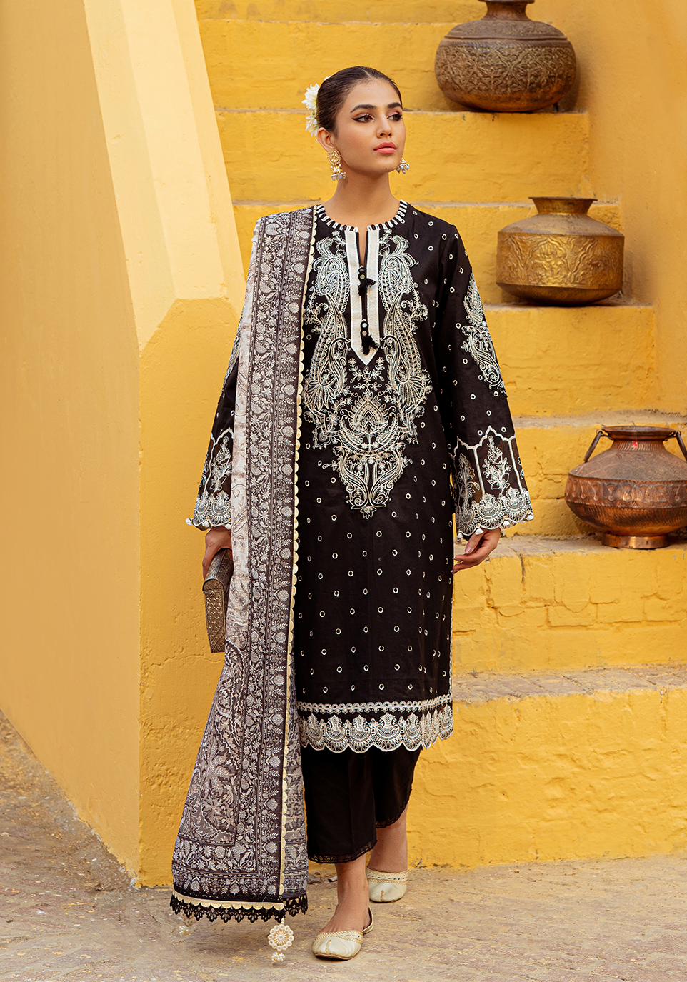 ZQ 9A | Zarqash | Tresor Luxe Lawn 2023